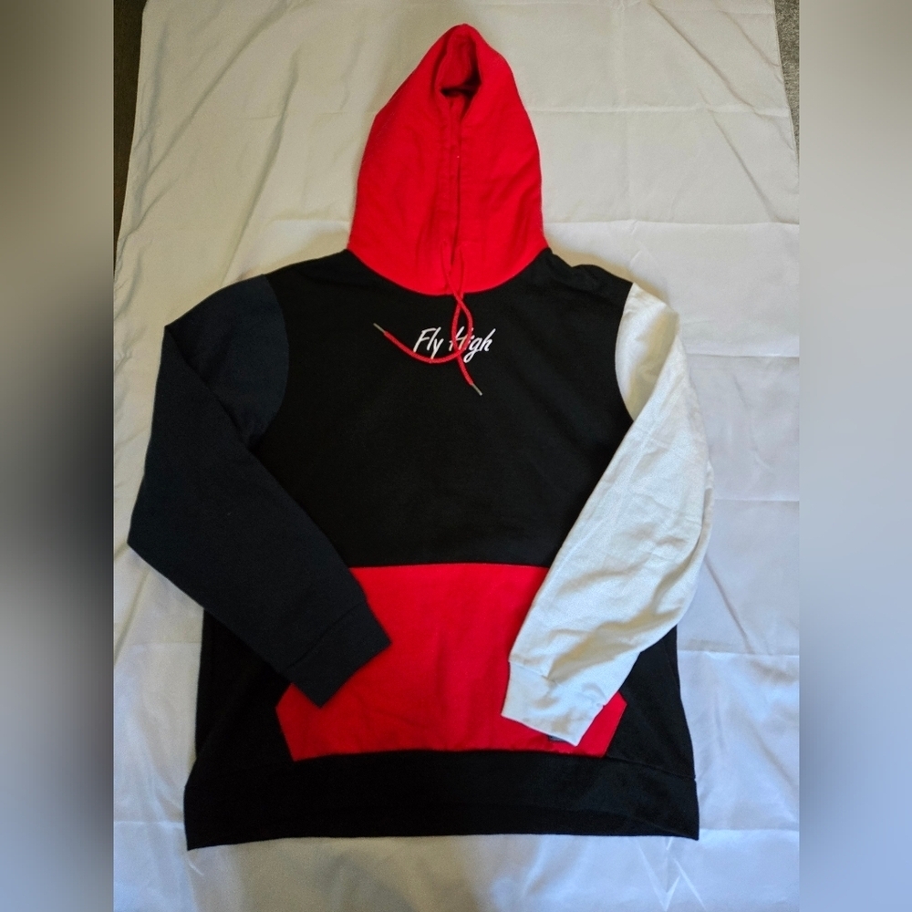 NWT Navy Yard Mens Fly High Multicolored Pullover XL Hoodie